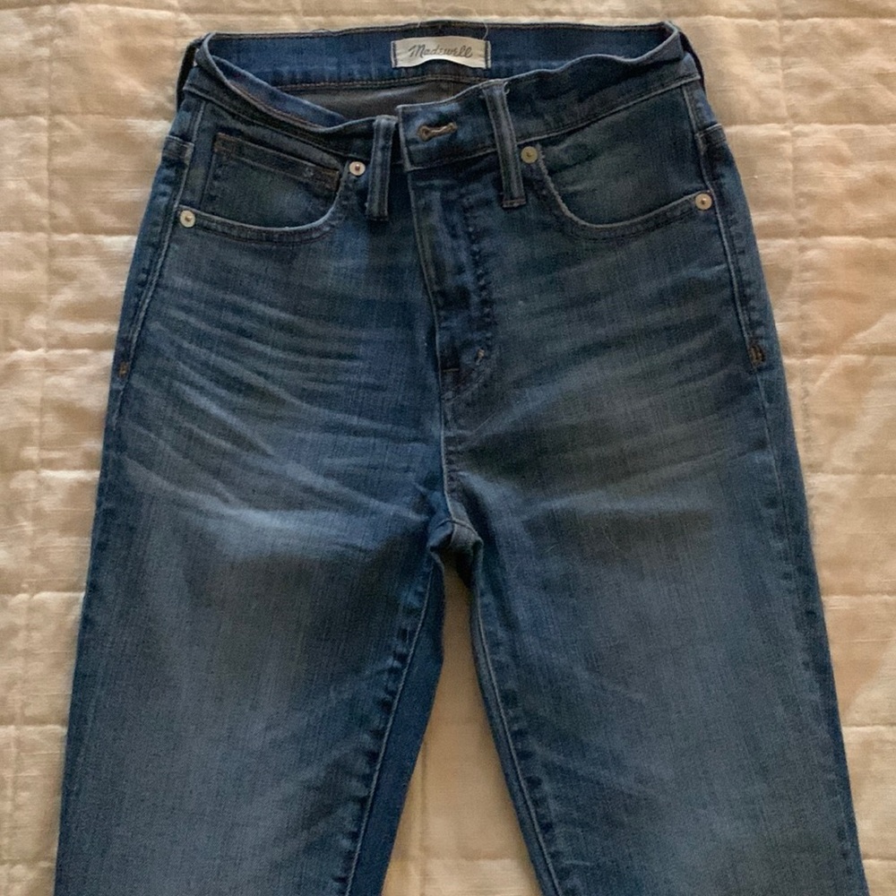 Madewell 10” High Rise Skinny size 25